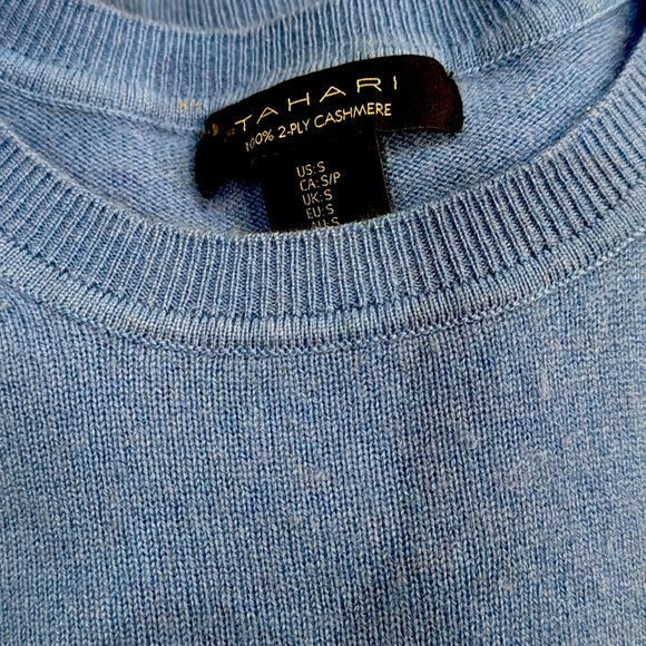 Tahari Sweaters - TAHARI 100% 2-Ply Cashmere Blur Sweater Size S
